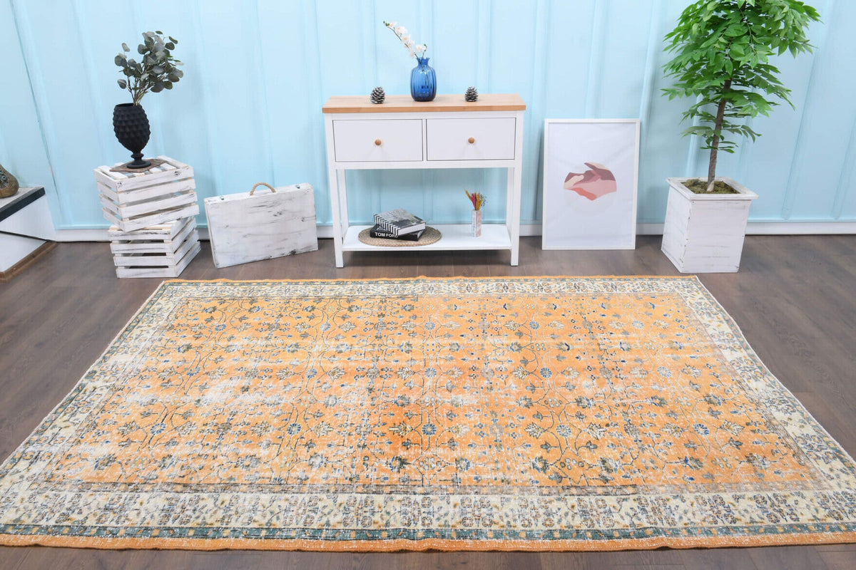 Vintage Area Hereke Rug