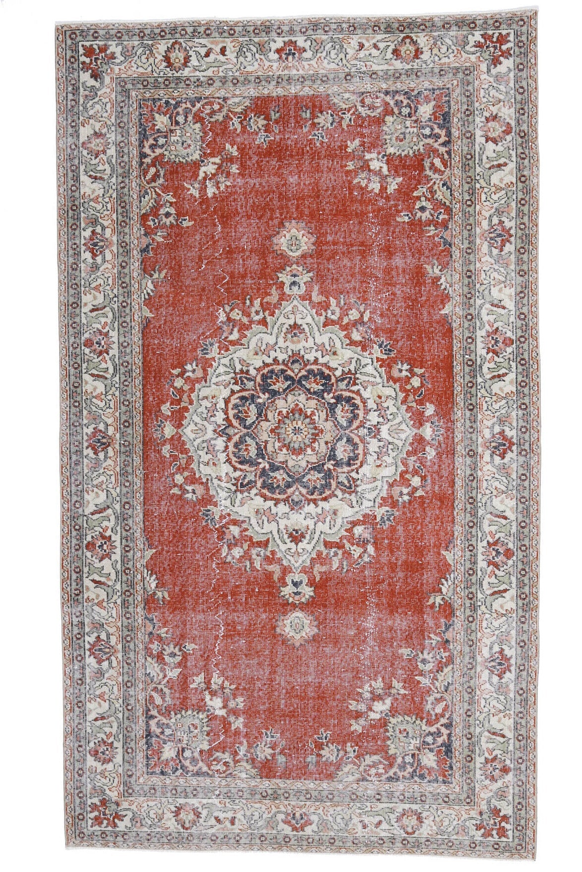 Vintage Oushak Area Rug