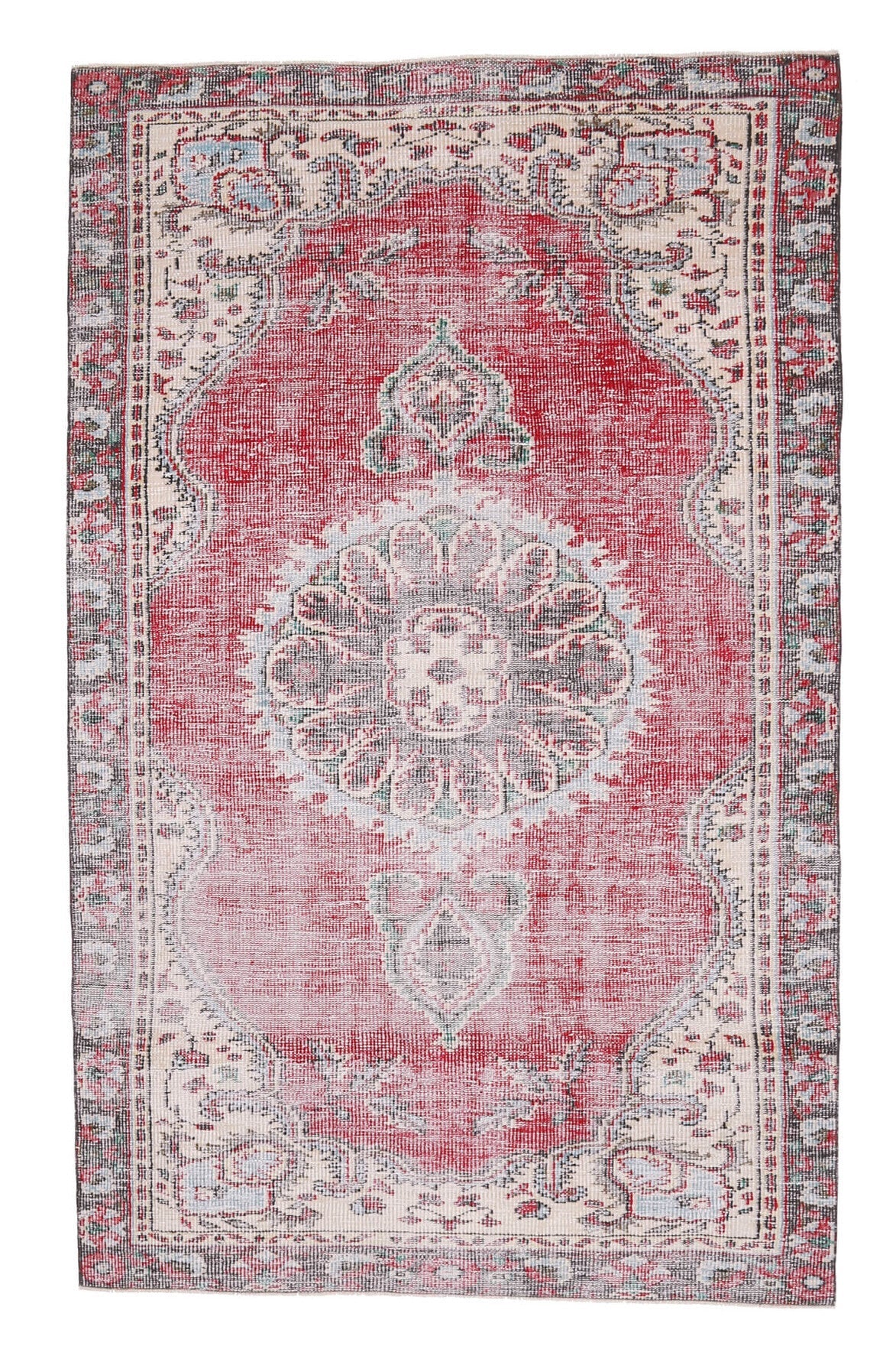 Vintage Anatolian Living Room Rug