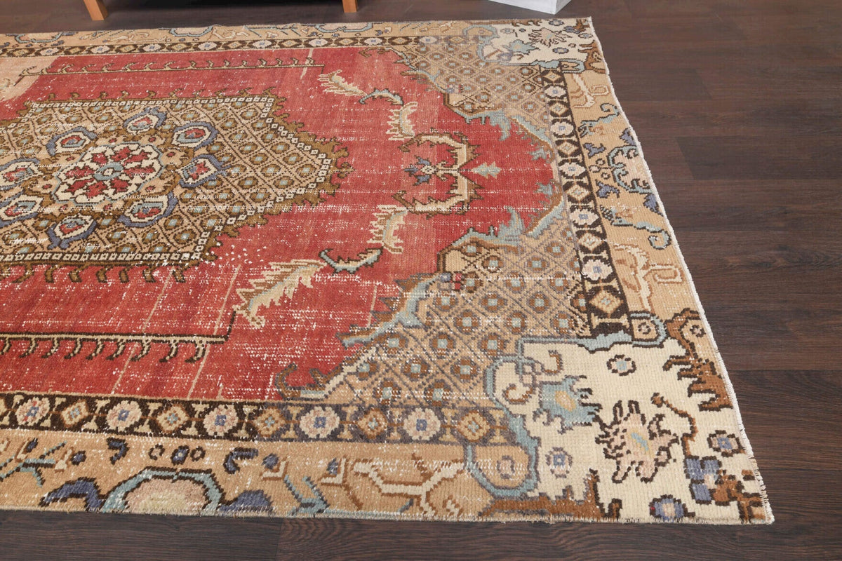 Authentic Oushak Vintage Area Rug