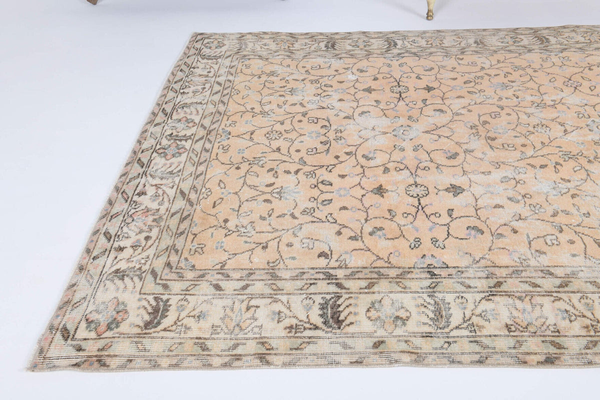 Vintage Floral Hereke Area Rug
