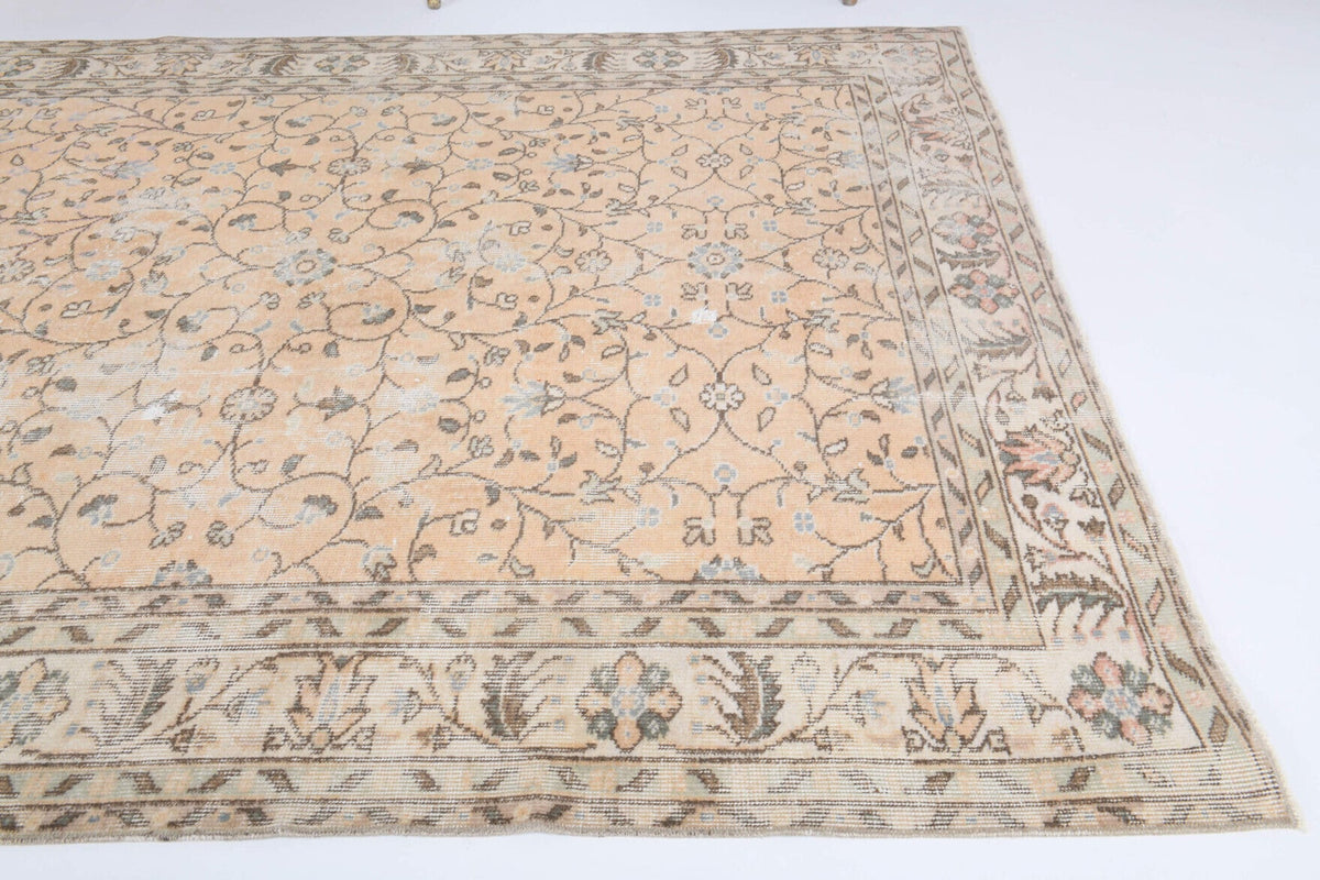 Vintage Floral Hereke Area Rug