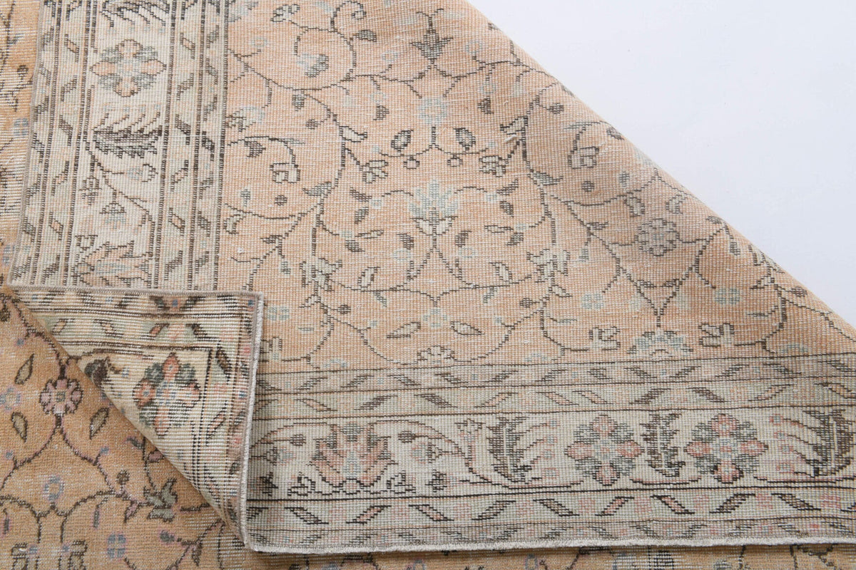 Vintage Floral Hereke Area Rug
