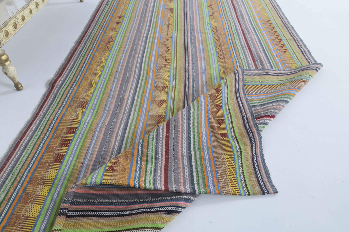 Vintage Multi-Colored Area Rug