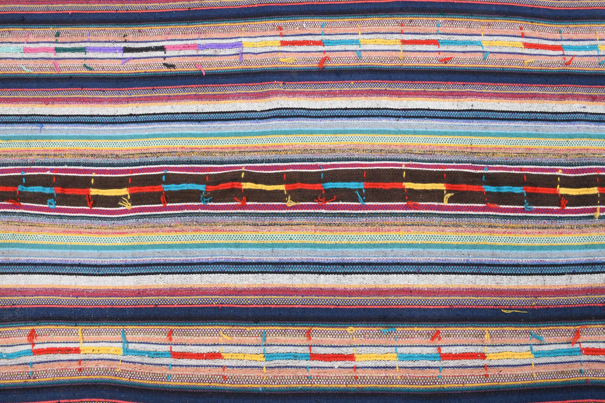 Flatweave Handmade Vintage Rug