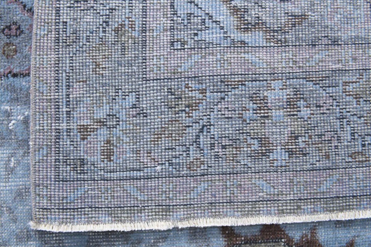 Vintage Oushak Blue Area Rug