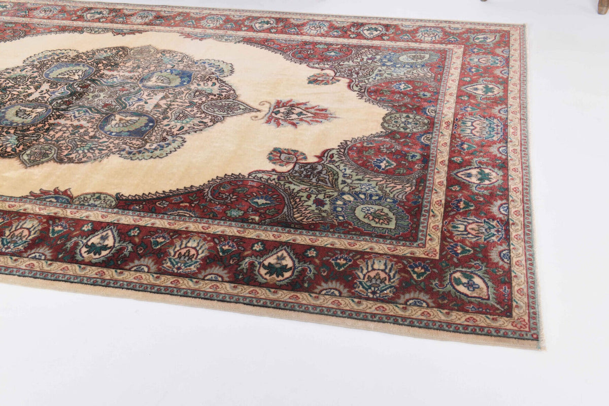 Mid-Century Area Rug - 1970s - Oushak Rug