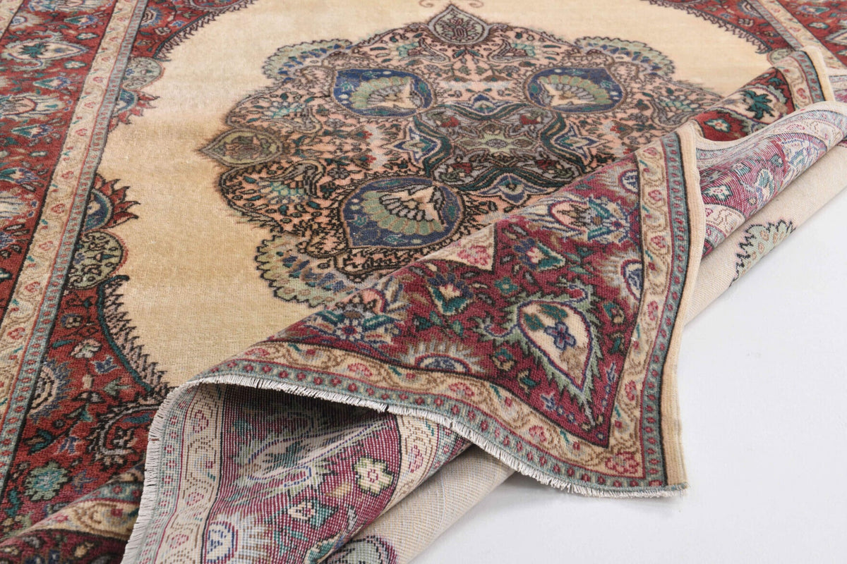Mid-Century Area Rug - 1970s - Oushak Rug