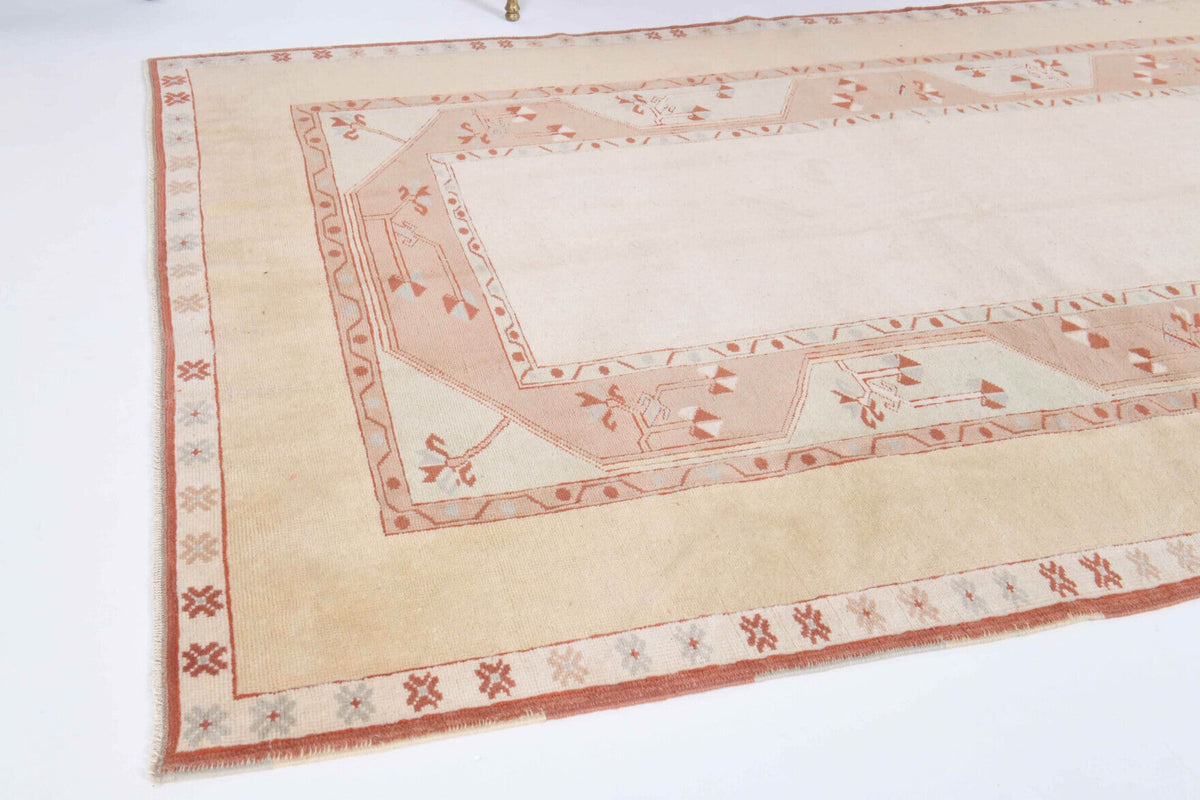 Vintage Handwoven Milas Rug