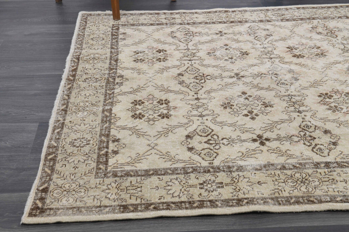 Mid 20th Century Hereke Area Wool Rug