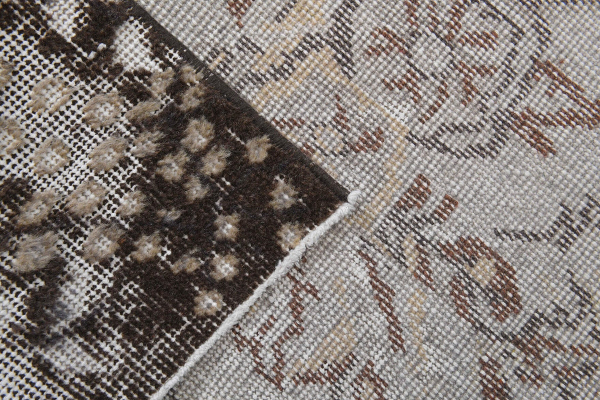 6x9 Vintage Gray Anatolian Rug