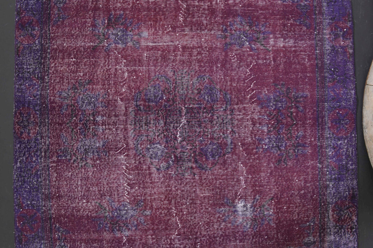 Vintage  Anatolian Purple Area Rug