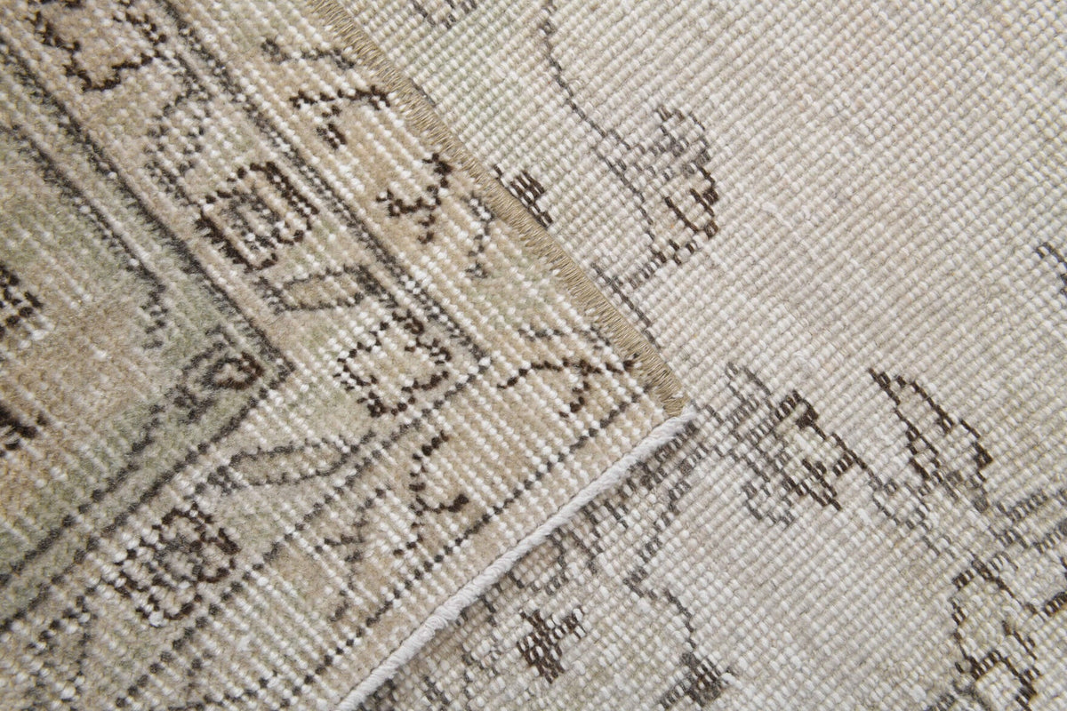Vintage Oushak Handmade Wool Rug