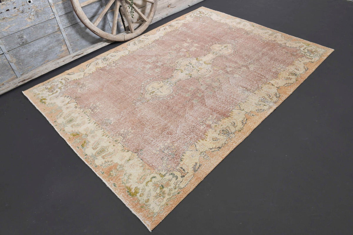 Vintage Oriental Area Anatolian Rug