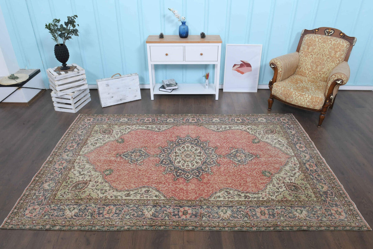 Persian Vintage Oriental Area Rug