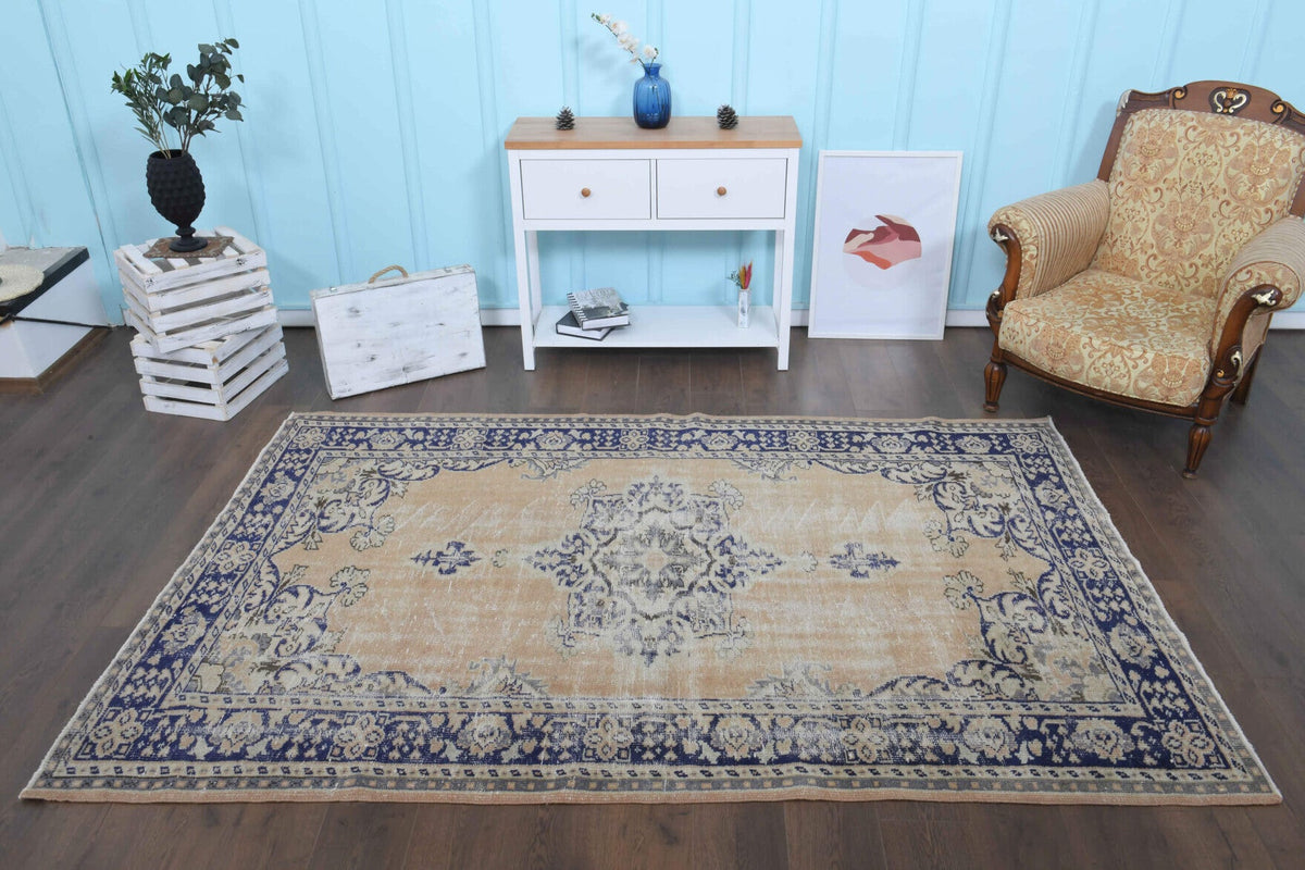 Antique Oriental Anatolian Area Rug