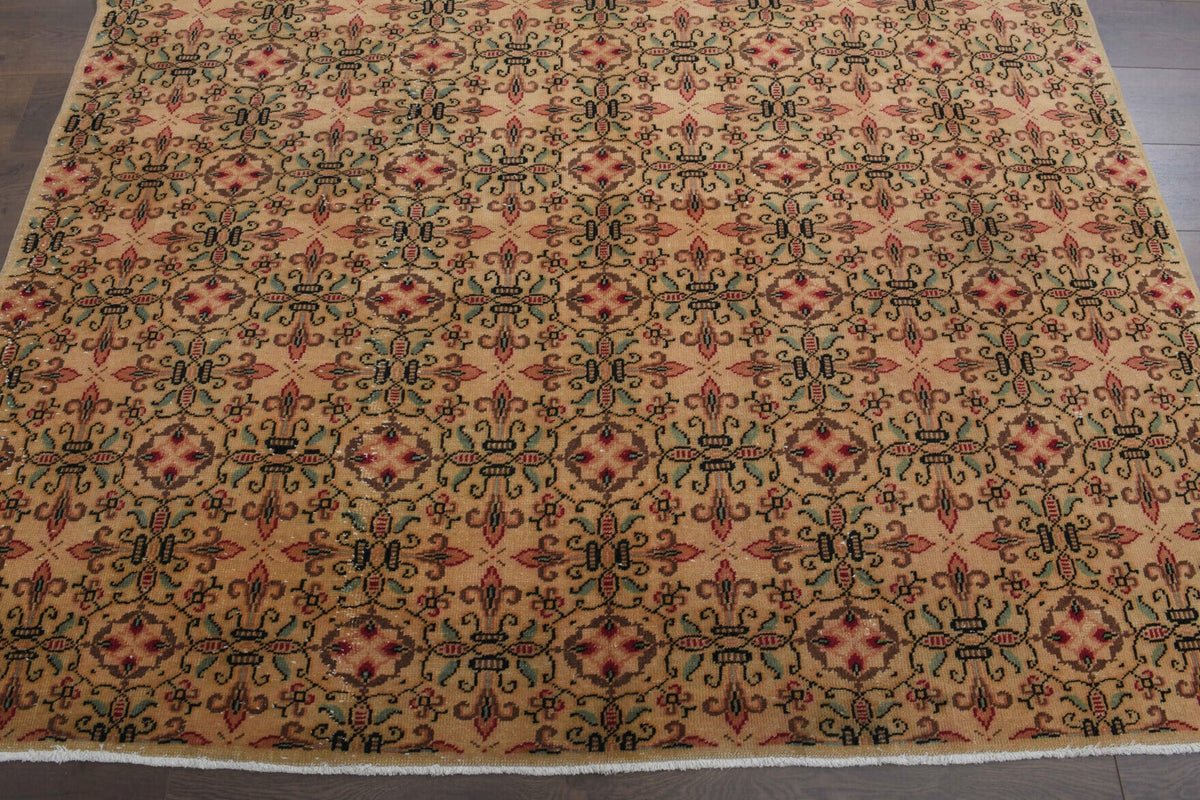 Floral Hereke Vintage Area Rug