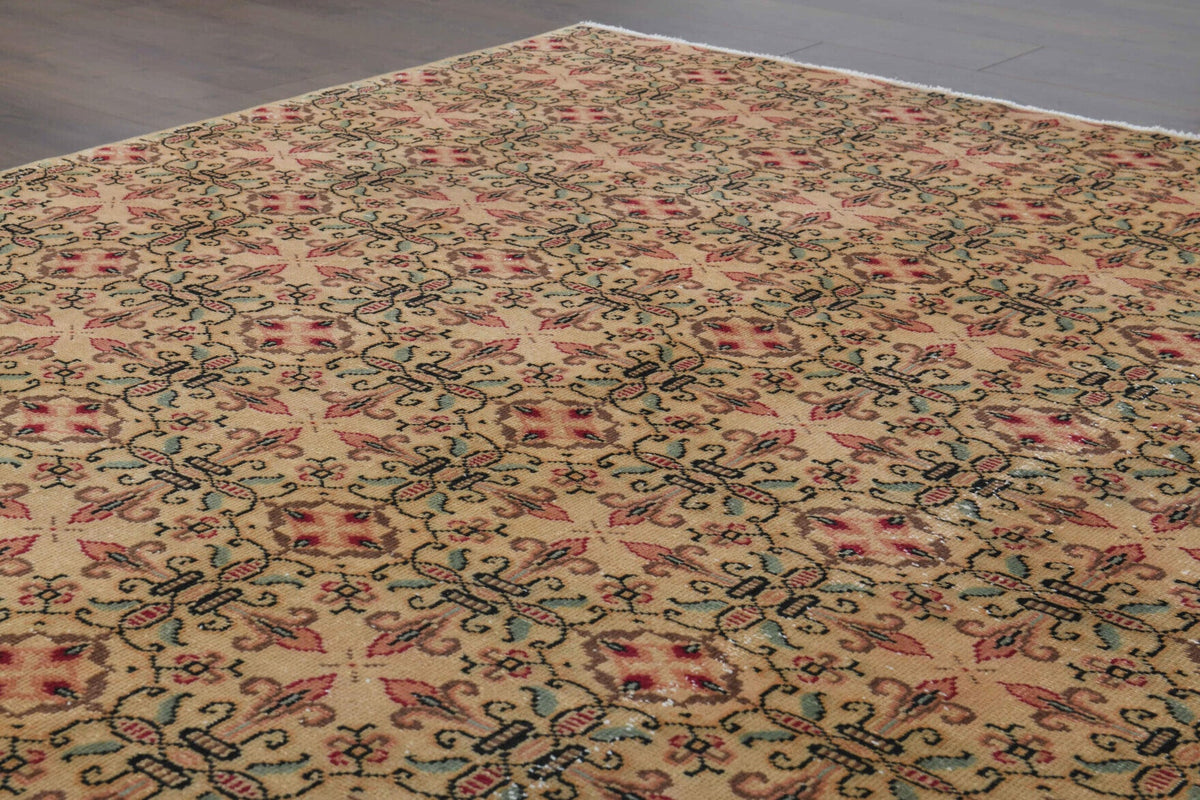 Floral Hereke Vintage Area Rug