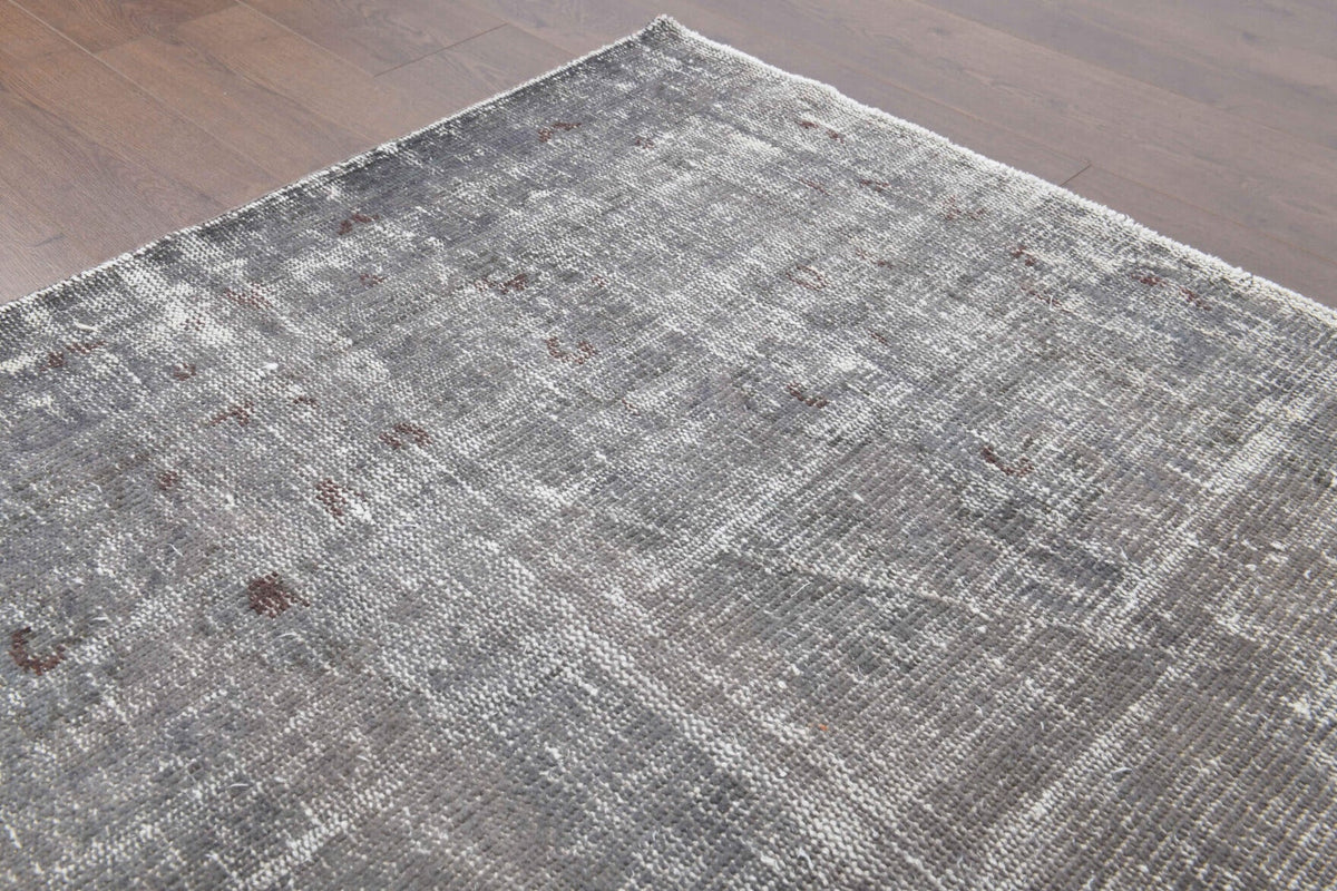 El yapımı vintage halı 183x274 cm düz desenli yün - farklı açıdan görünüm