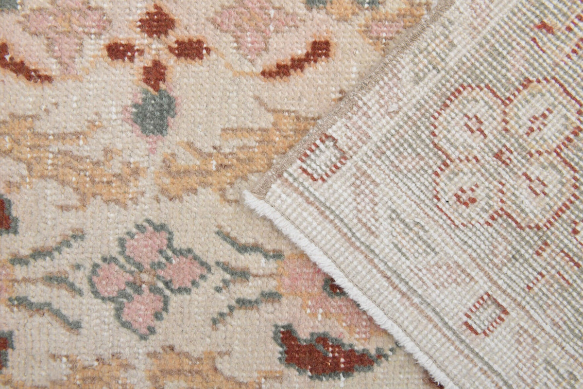 Vintage Turkish Area Hereke Rug