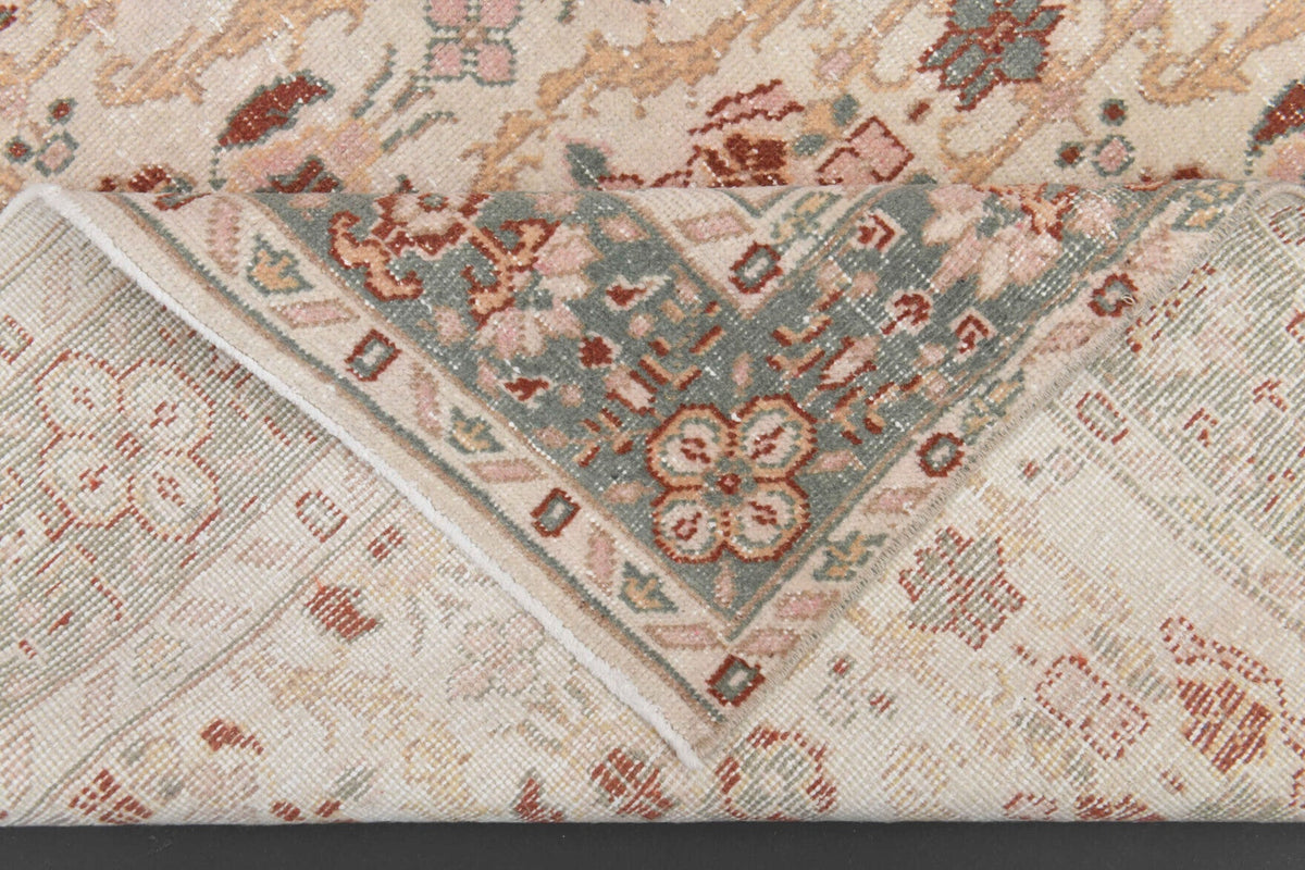 Vintage Turkish Area Hereke Rug