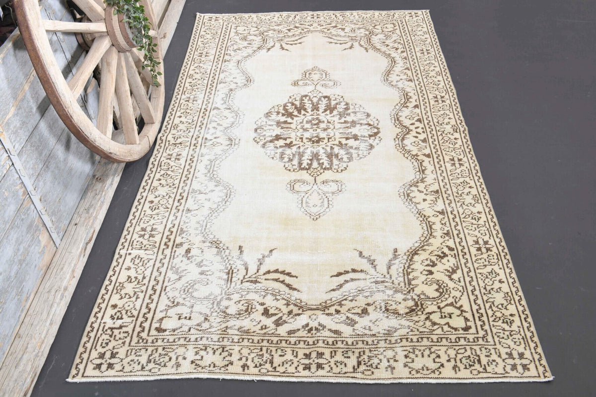 Vintage Oriental Area Anatolian Rug