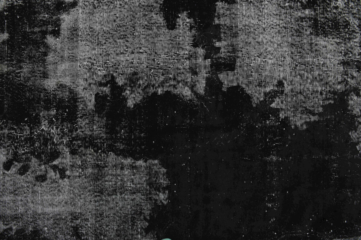 El yapımı vintage halı 183x274 cm düz desenli yün - açık alan görünümü