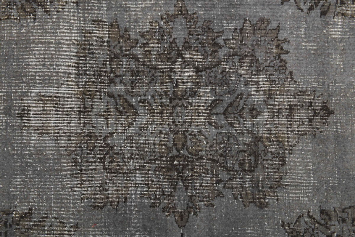 Vintage Anatolian Gray Oriental Area Rug