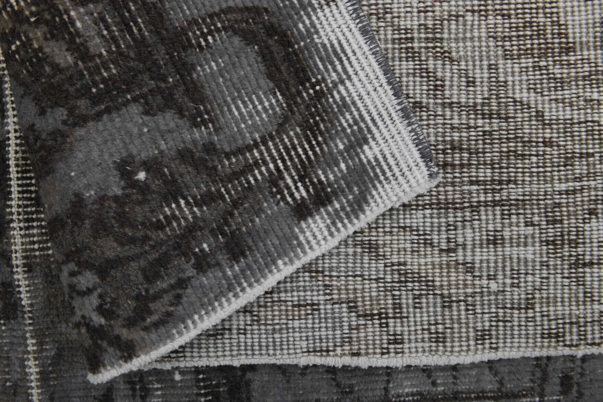 Vintage Anatolian Gray Oriental Area Rug
