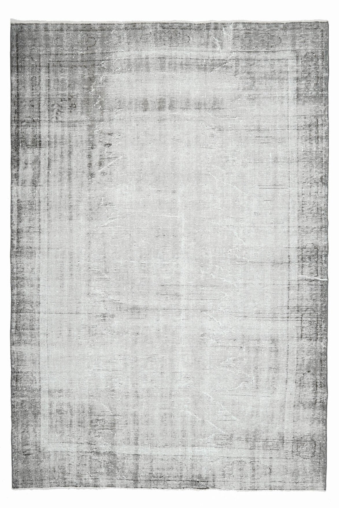 Vintage Anatolian Distressed Area Rug