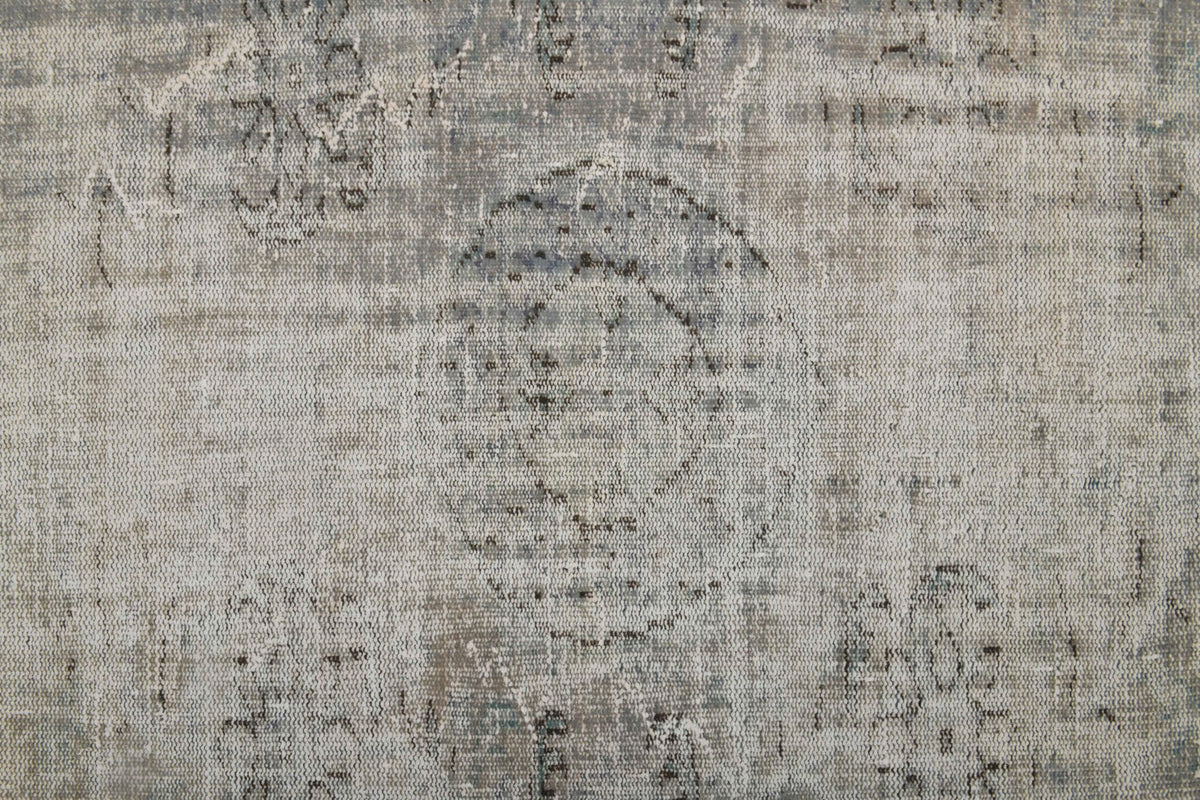 El yapımı vintage halı 170x287 cm oryantal desenli yün - açık alan görünümü