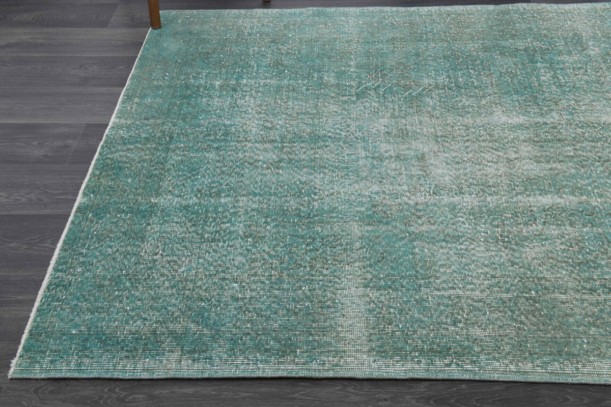 Turquoise Vintage Anatolian Area Rug