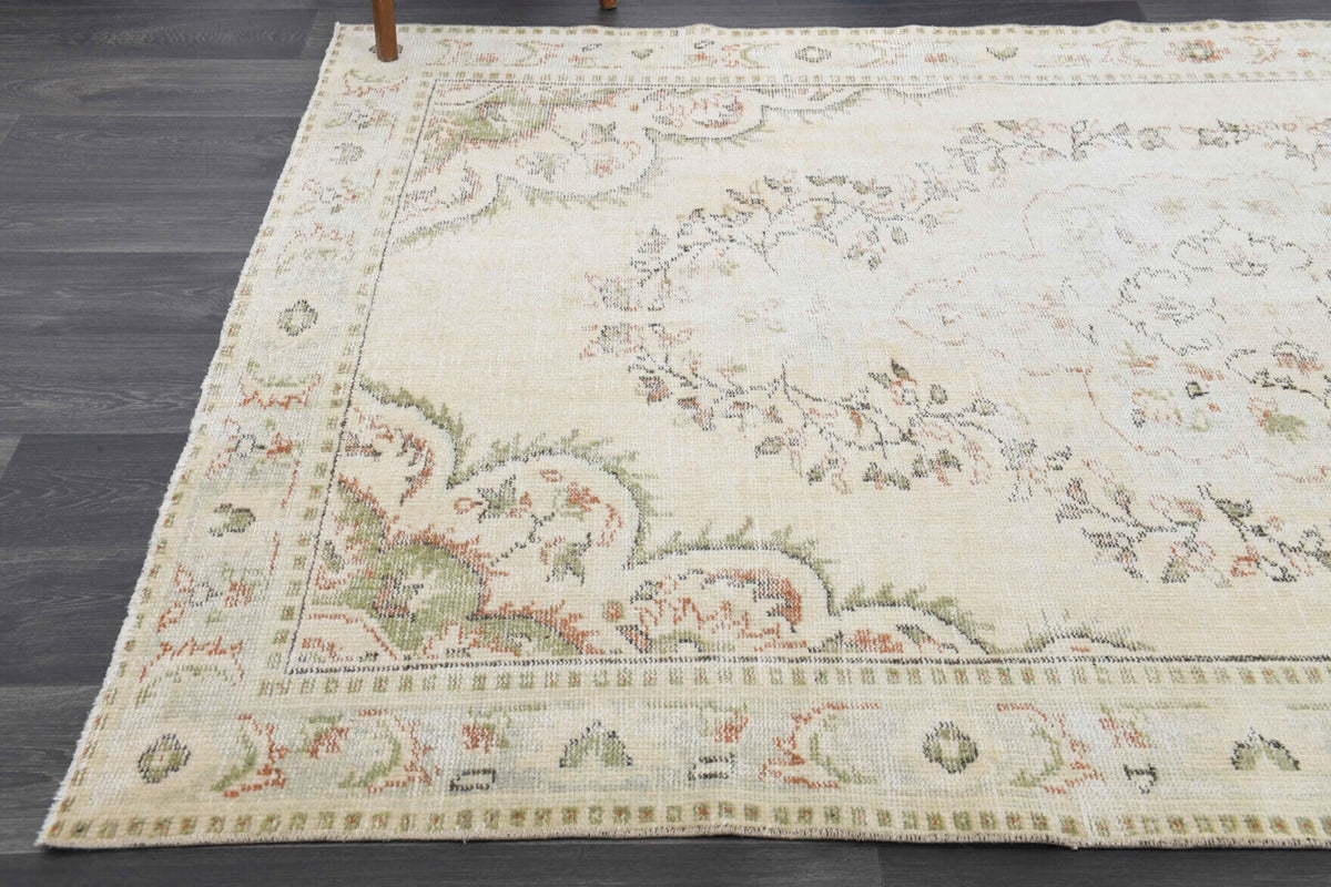 Vintage Anatolian Beige Area Rug