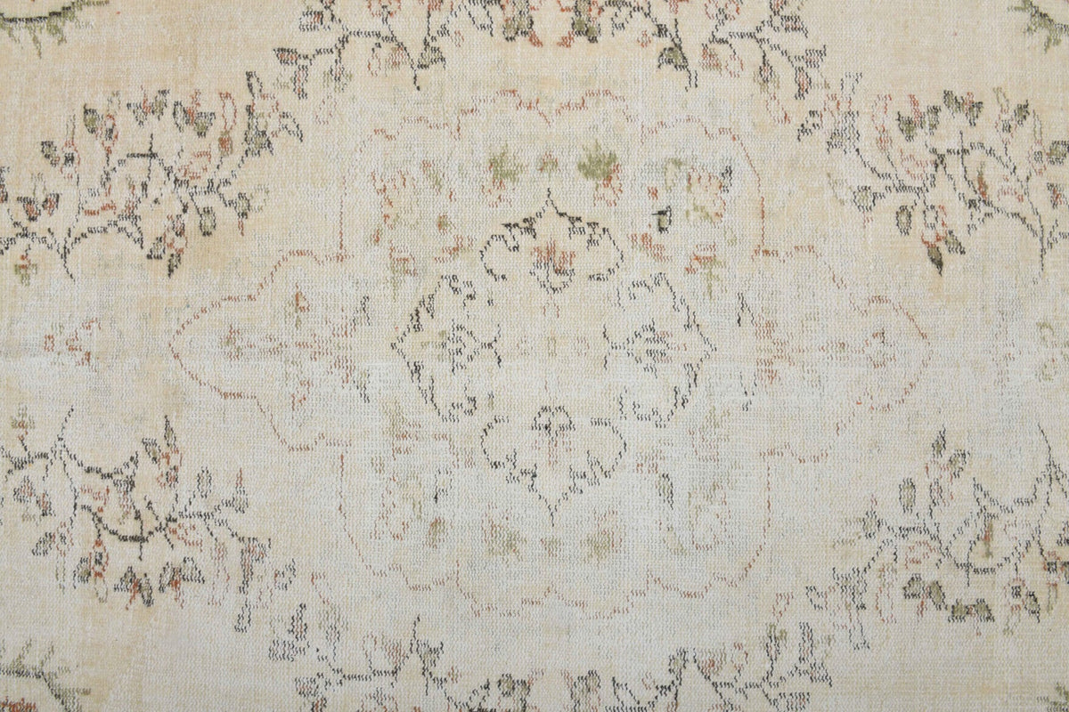 Vintage Anatolian Beige Area Rug