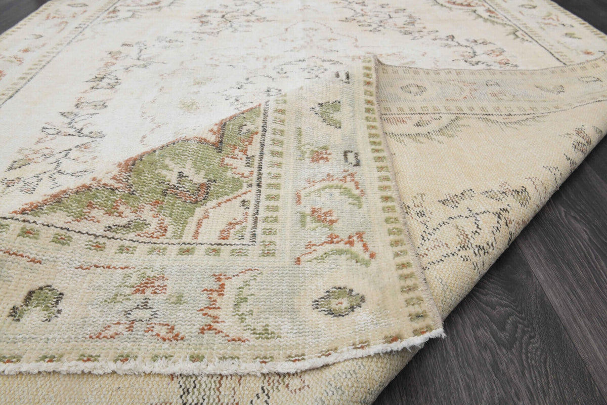 Vintage Anatolian Beige Area Rug