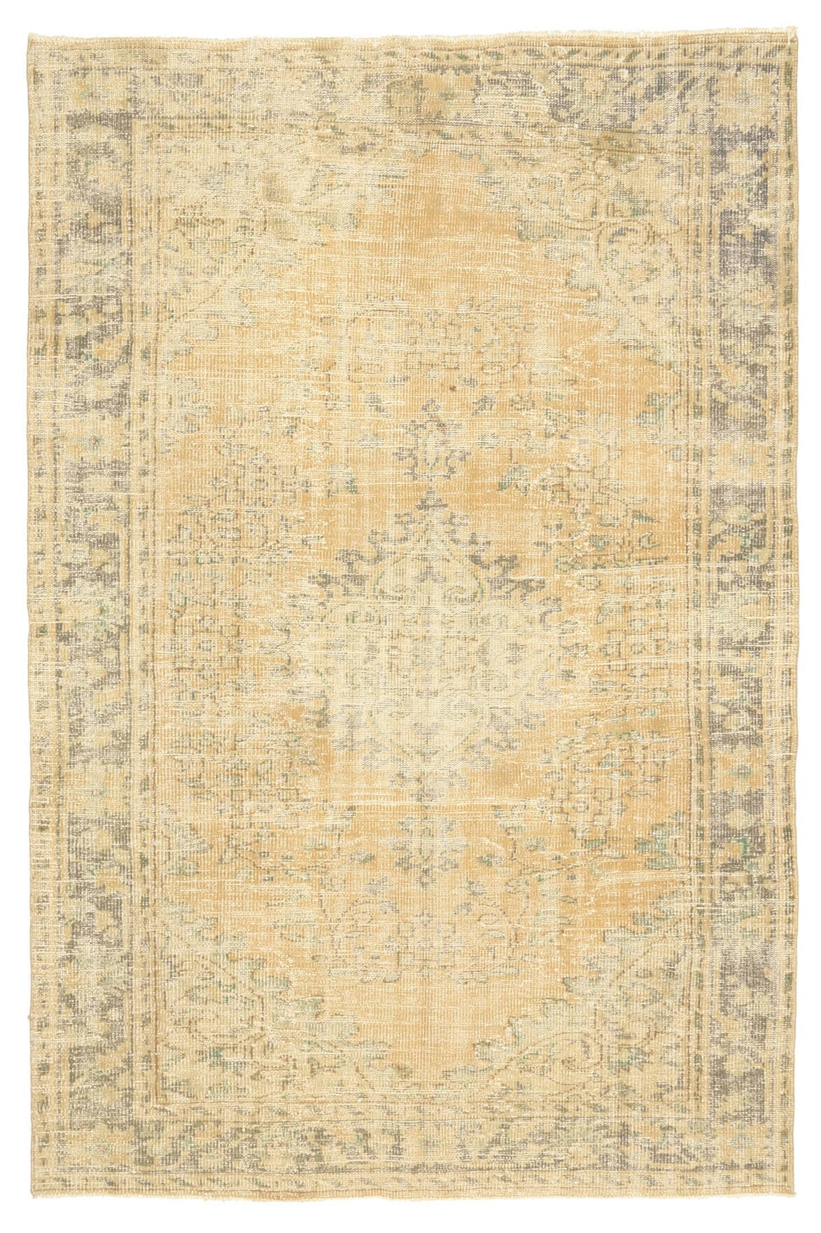 Oriental Vintage Oushak Area Rug