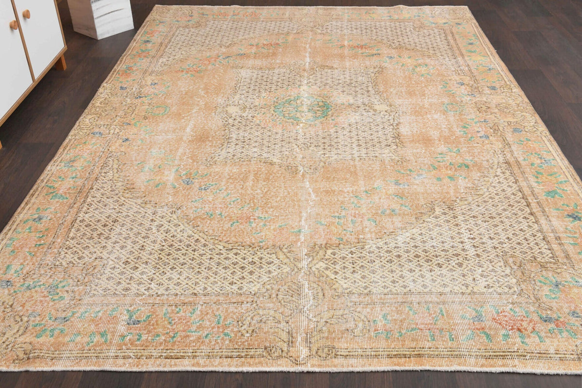 1950s Vintage Oushak Area Rug
