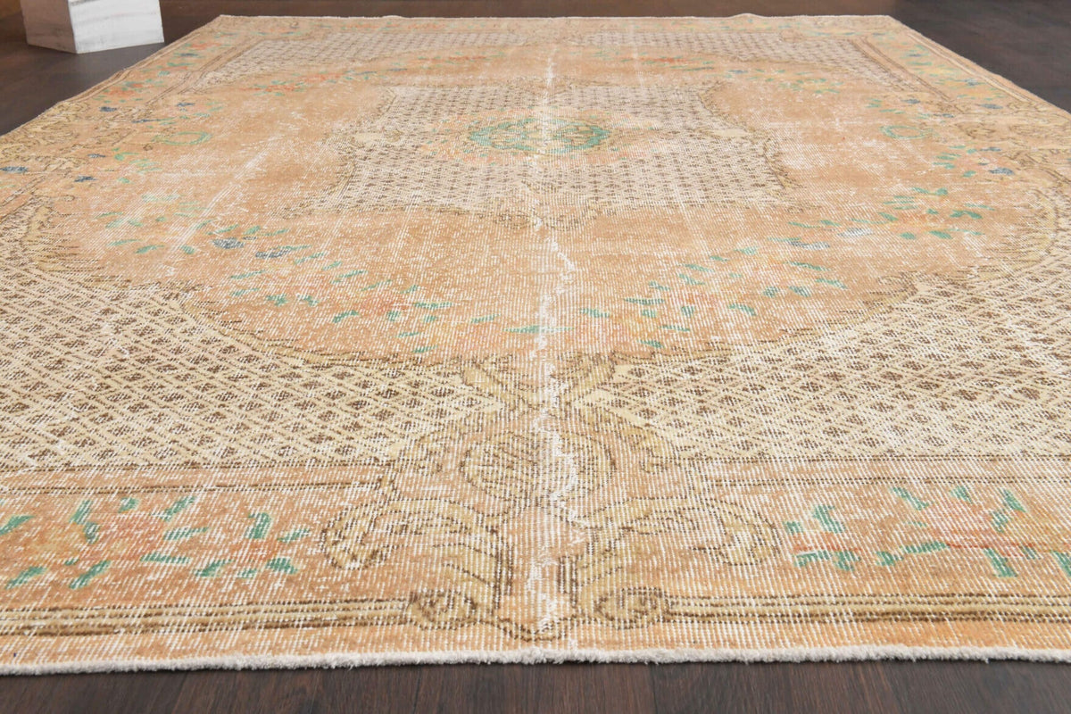 1950s Vintage Oushak Area Rug