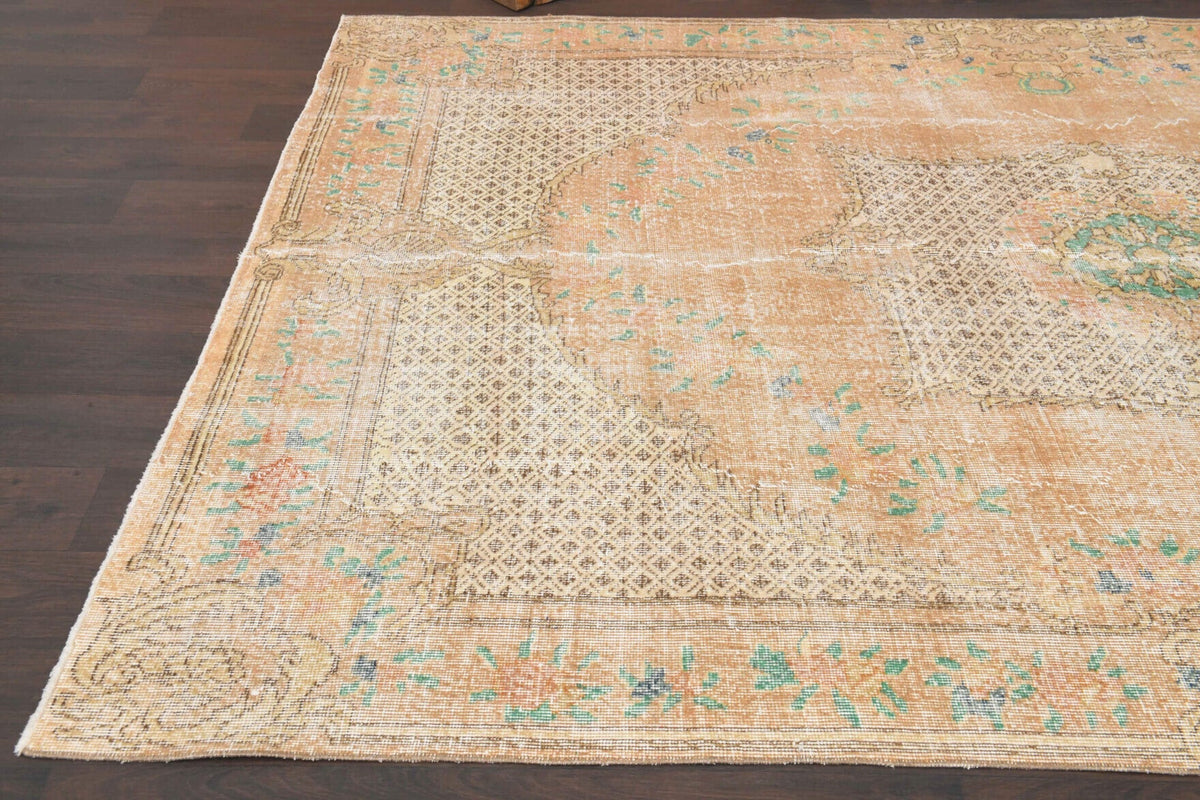 1950s Vintage Oushak Area Rug