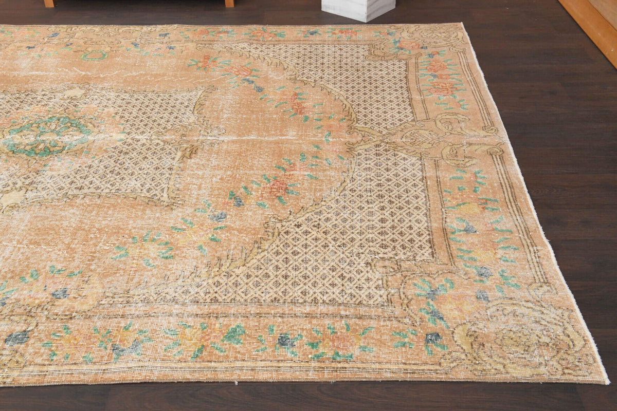 1950s Vintage Oushak Area Rug