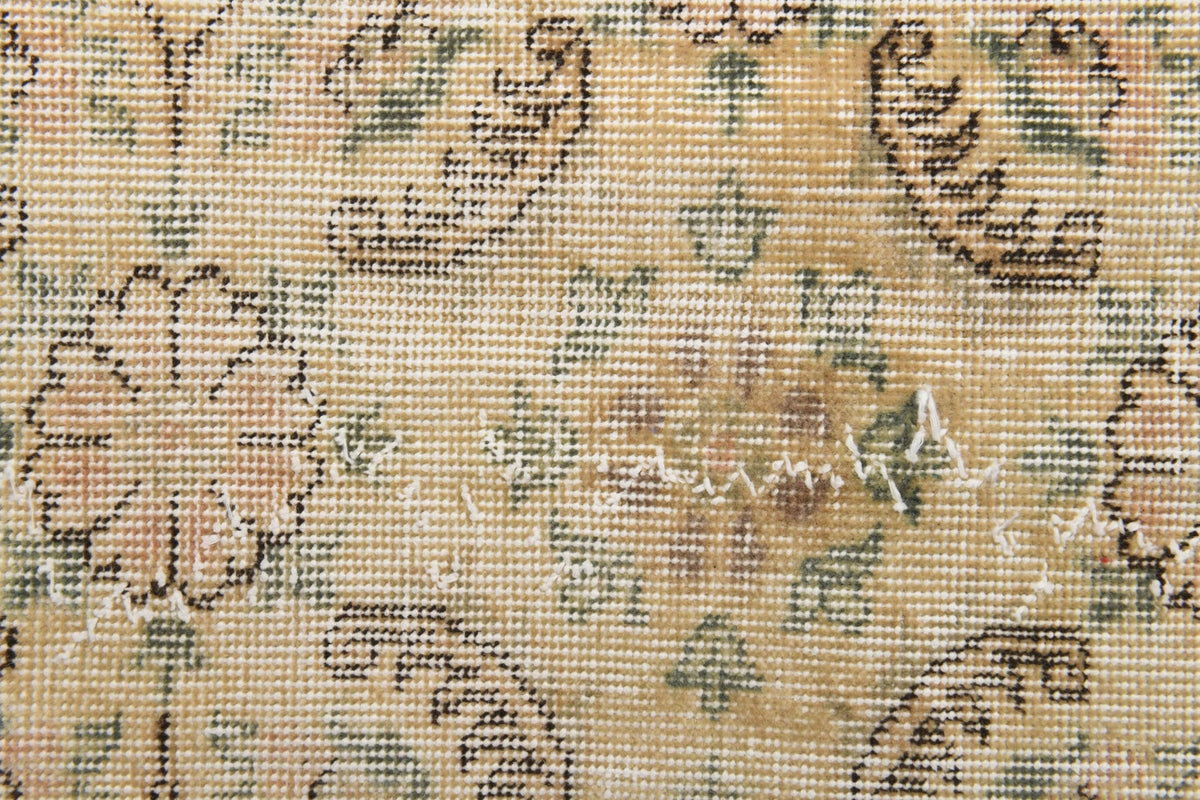 Bordered Antique Hereke Area Rug