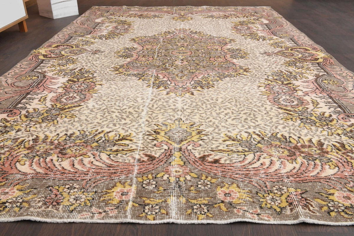 Secret Ottoman Gardens - Vintage Area Anatolian Rugs