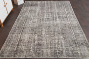 1960'lardan Anadolu kökenli düz zeminli el dokuma vintage halı, 178x264 cm