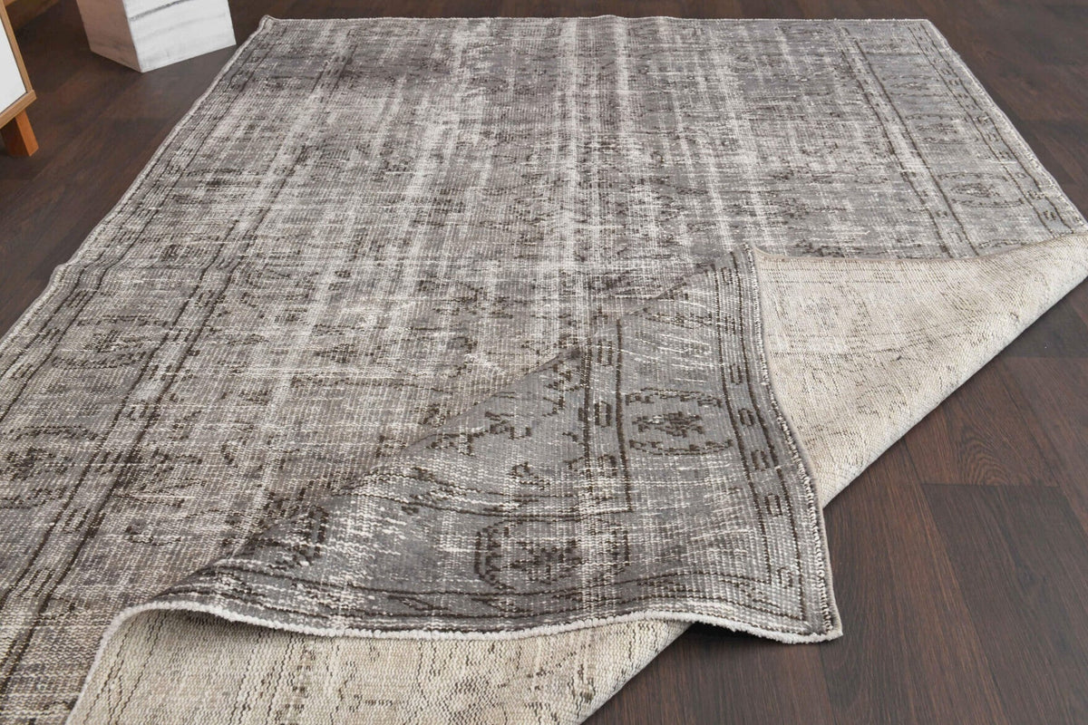 Vintage Anatolian Distressed Area Rug