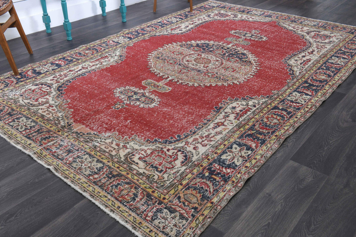 Oriental Anatolian Vintage Area Rug