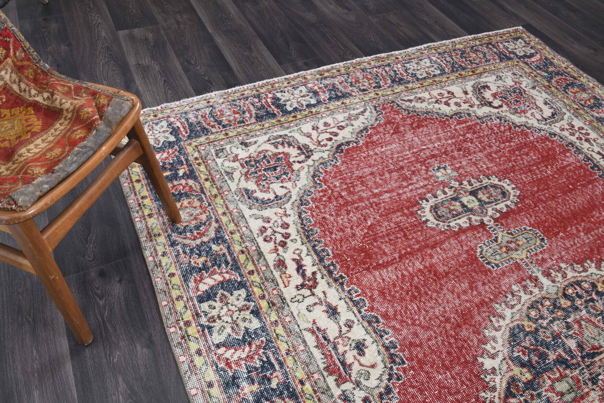Oriental Anatolian Vintage Area Rug