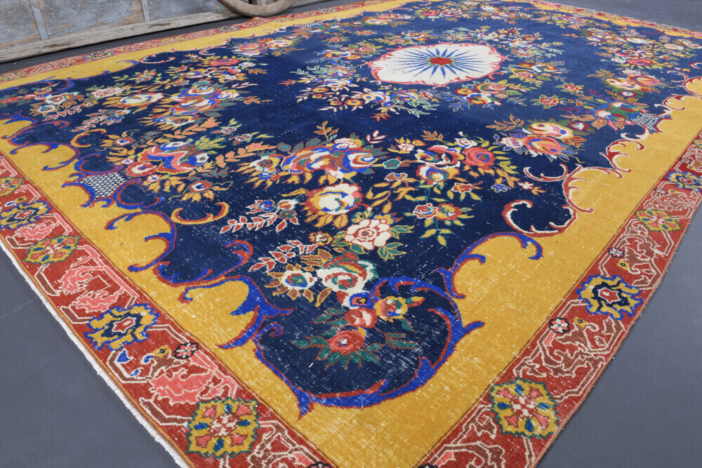 Vintage Oversized Anatolian Area Rug
