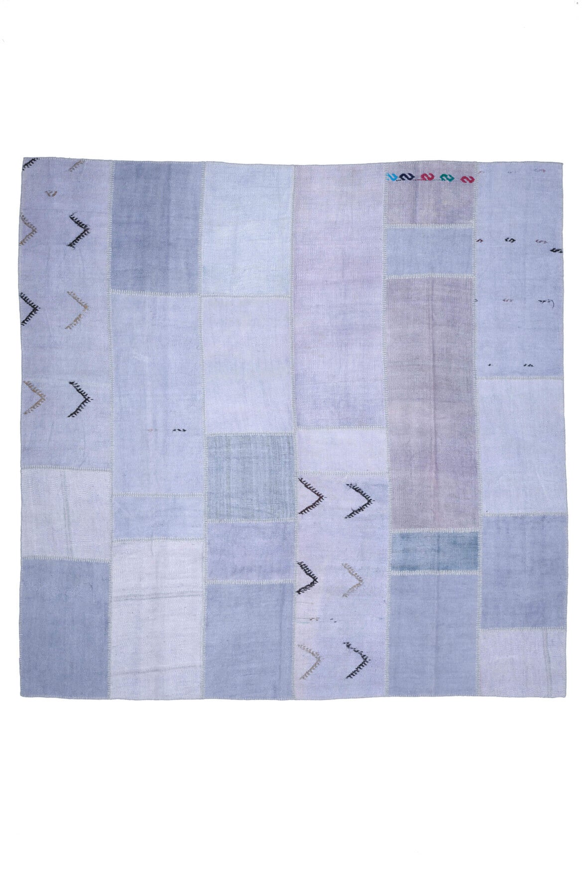 Vintage Square Area Patchwork Rug