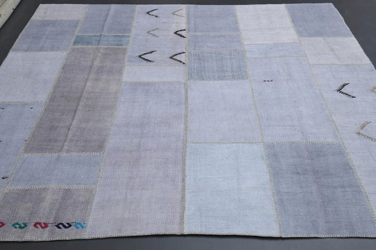 Vintage Square Area Patchwork Rug