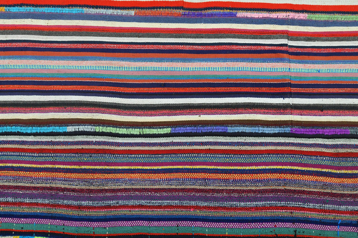 Vintage Multi-Color Kilim Rug